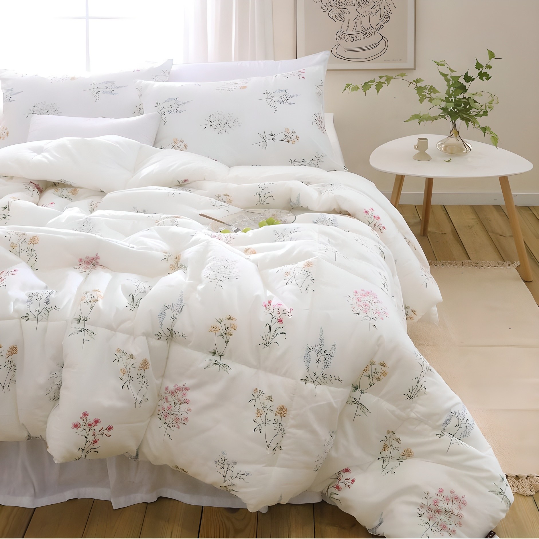 플로라침구 앨리스 순면 차렵이불 42,130원