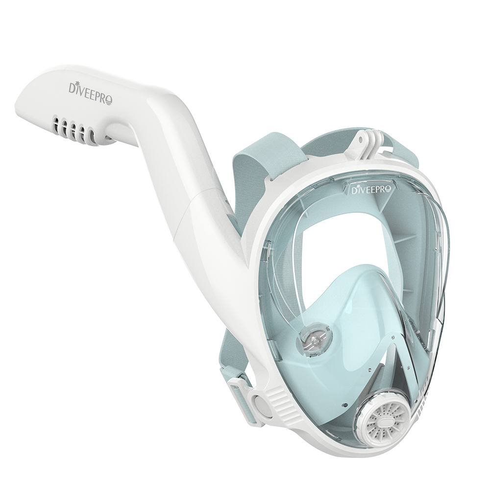 다이비프로 다이나믹 오션 풀페이스 스노쿨링 마스크, 몰디브 블루 54,900원