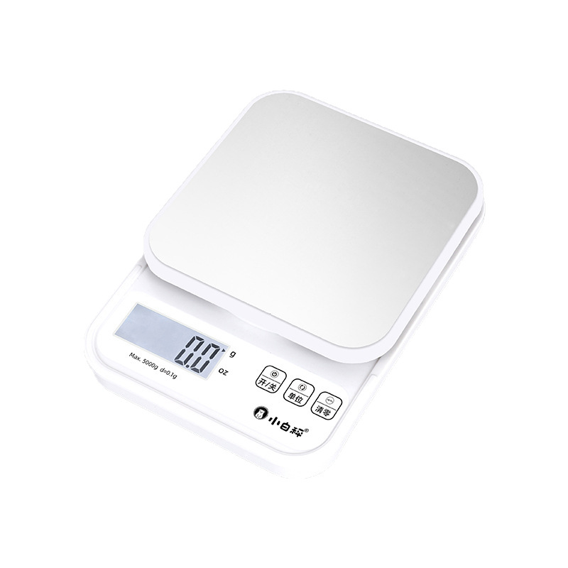 충전식 전자 저울 주방 저울 고정밀 가정용 그램 저울 식품 베이킹 2000g 계량저울, 충전식 리튬 배터리 스텐, 화이트, 2kg 19,130원