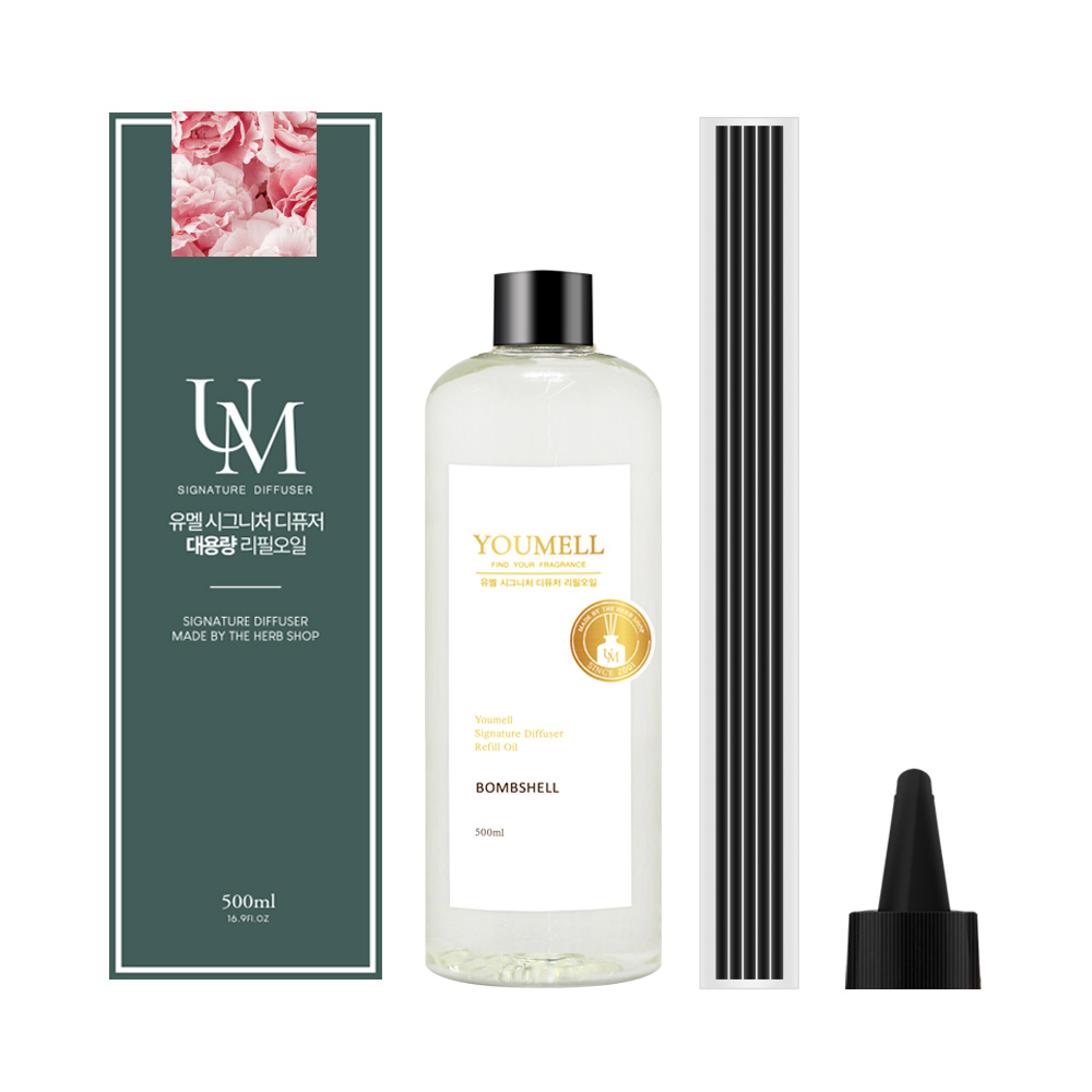 유멜 디퓨저 리필, 1개, 500ml, 아카시아모링가 10,000원