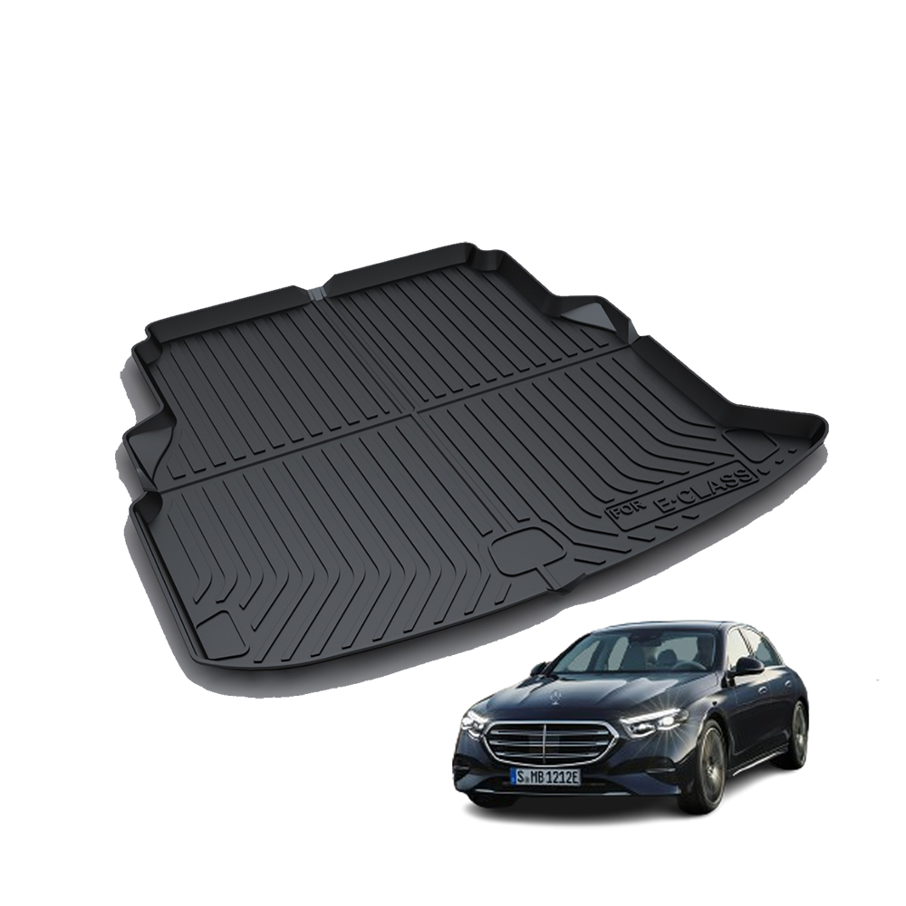 리얼핏 벤츠 E클래스 신형 W214 (24년~현재) 카본디자인 논슬립 3D 트렁크매트 [호환], 카본블랙 55,000원