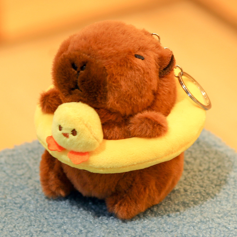 다다랜드 뚠빵한 카피바라 동물 인형 키링 2,950원