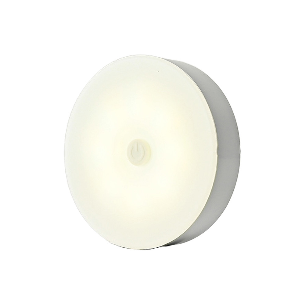 버튼식 벽부착 원형 무드등, 3색변환 5,900원