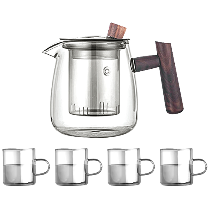 내열 유리 다도 세트 차 거름망 티팟 인퓨저 티 워머 다기 잔 찻잔 티포트 차거름 주전자 머그 컵 다구 홈카페 용품 18,810원