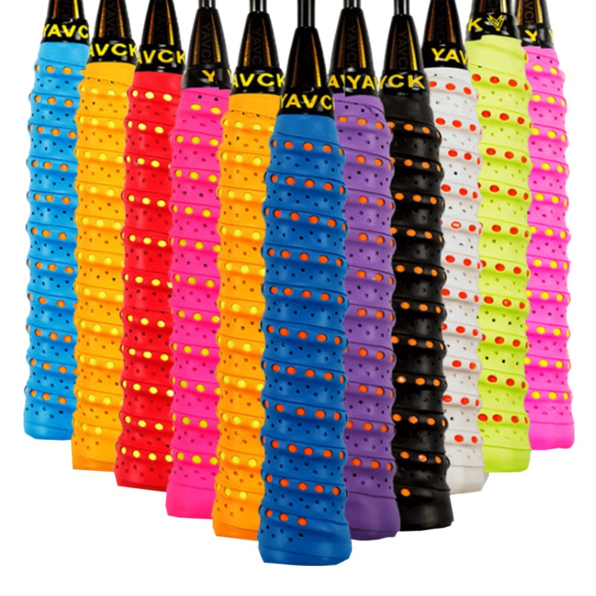 VOLAR 1.1m 라켓용 유니크 쿠션 그립 테이프 1P, 블루 2,000원