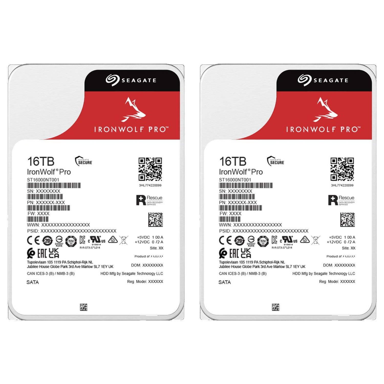 씨게이트 IronWolf PRO NAS용 HDD 2p 1,780,200원