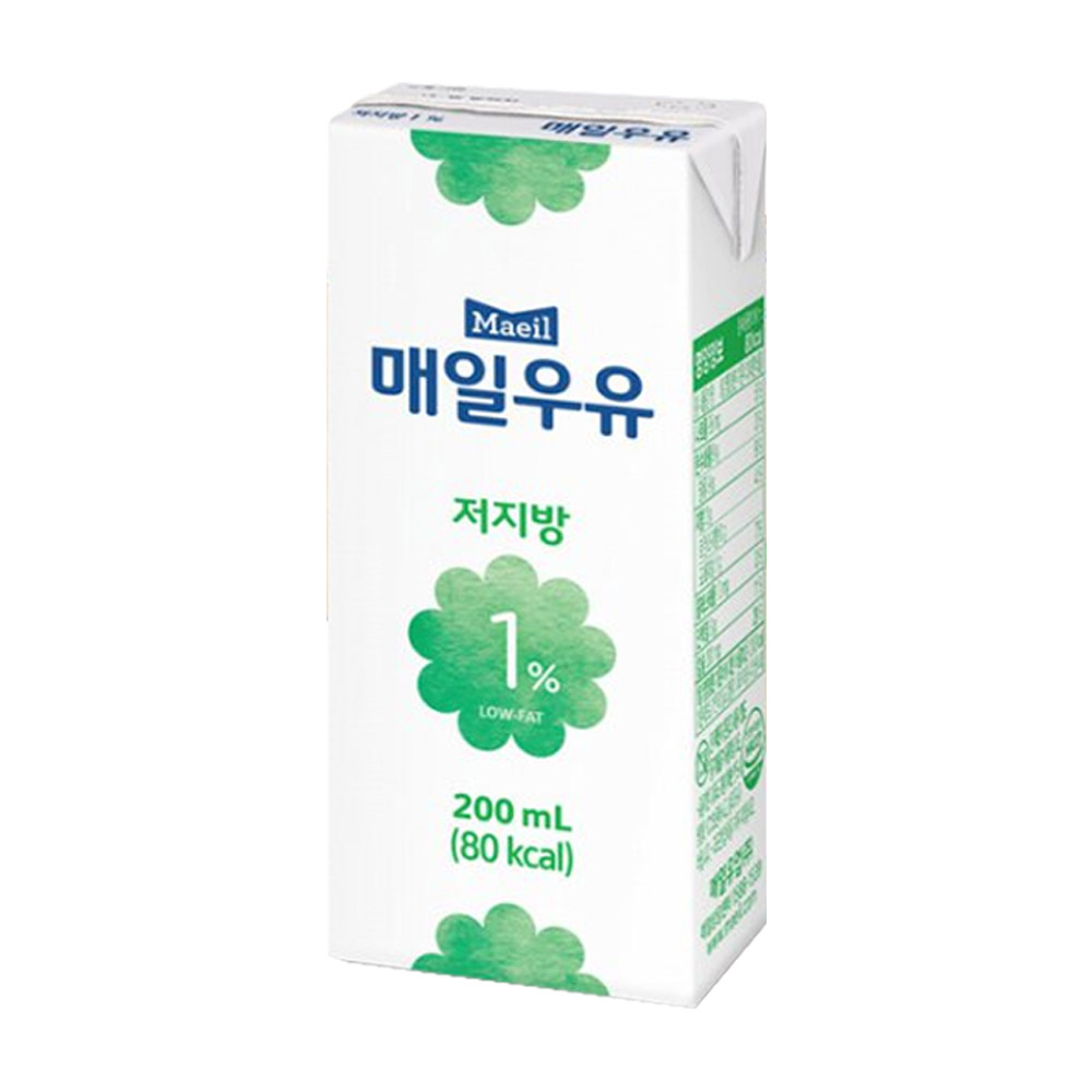 매일유업 저지방 1%, 200ml, 8개 8,610원