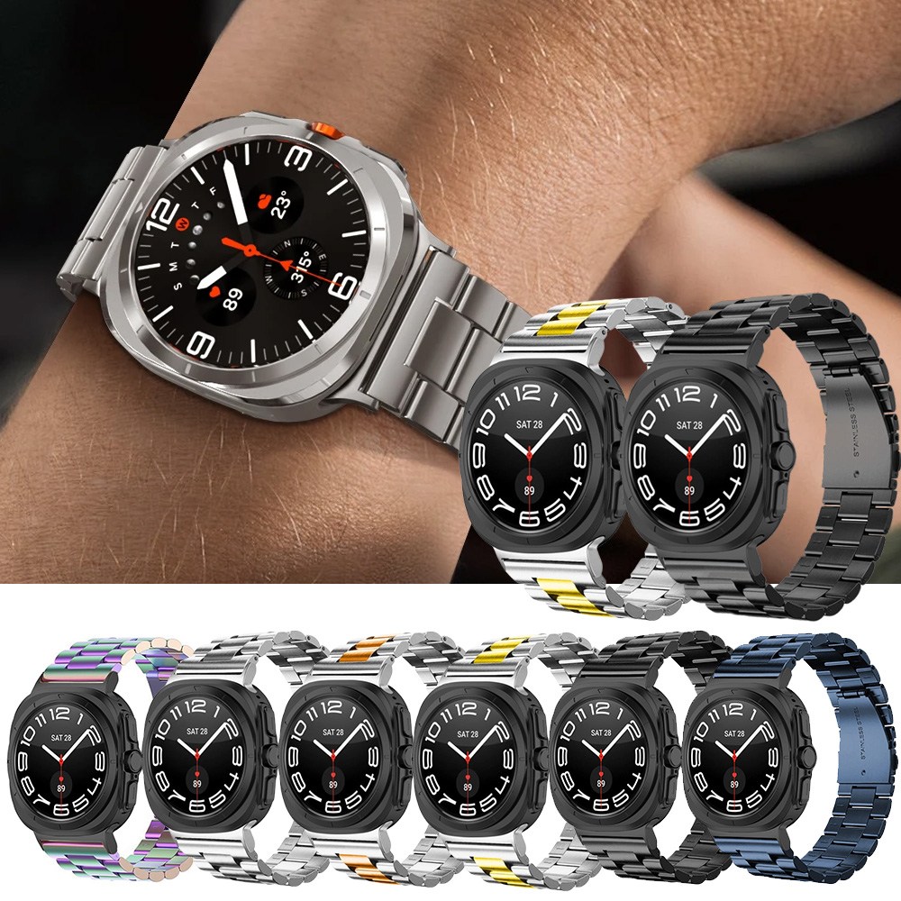 오르몽트 갤럭시워치 울트라 47mm 호환 3선 메탈 스트랩 밴드 원터치버클 (2025년 2024년 호환) 24,800원