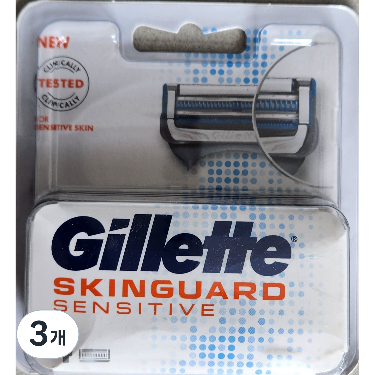 질레트 스킨가드 면도날 4입 64,900원