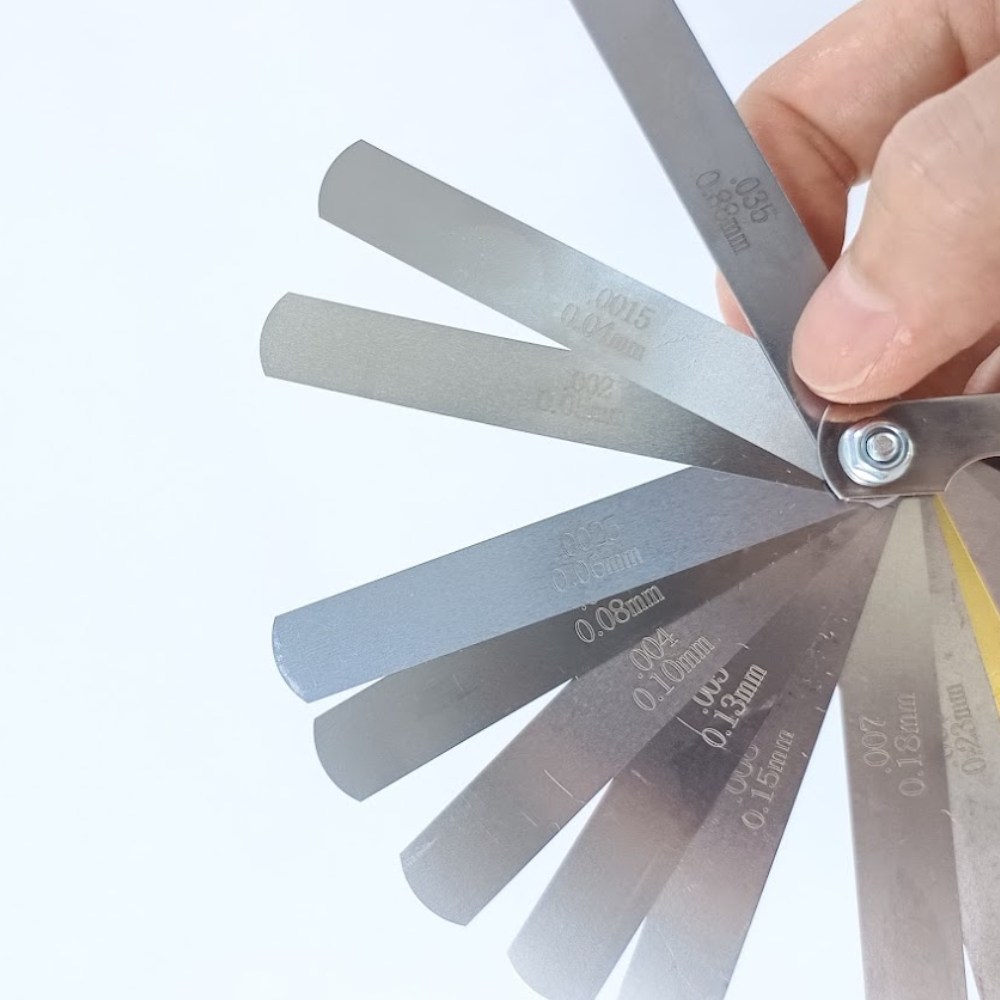 GUDOSSI 필러게이지 틈새게이지 틈새 간극 측정 자 32매, 1개 6,900원