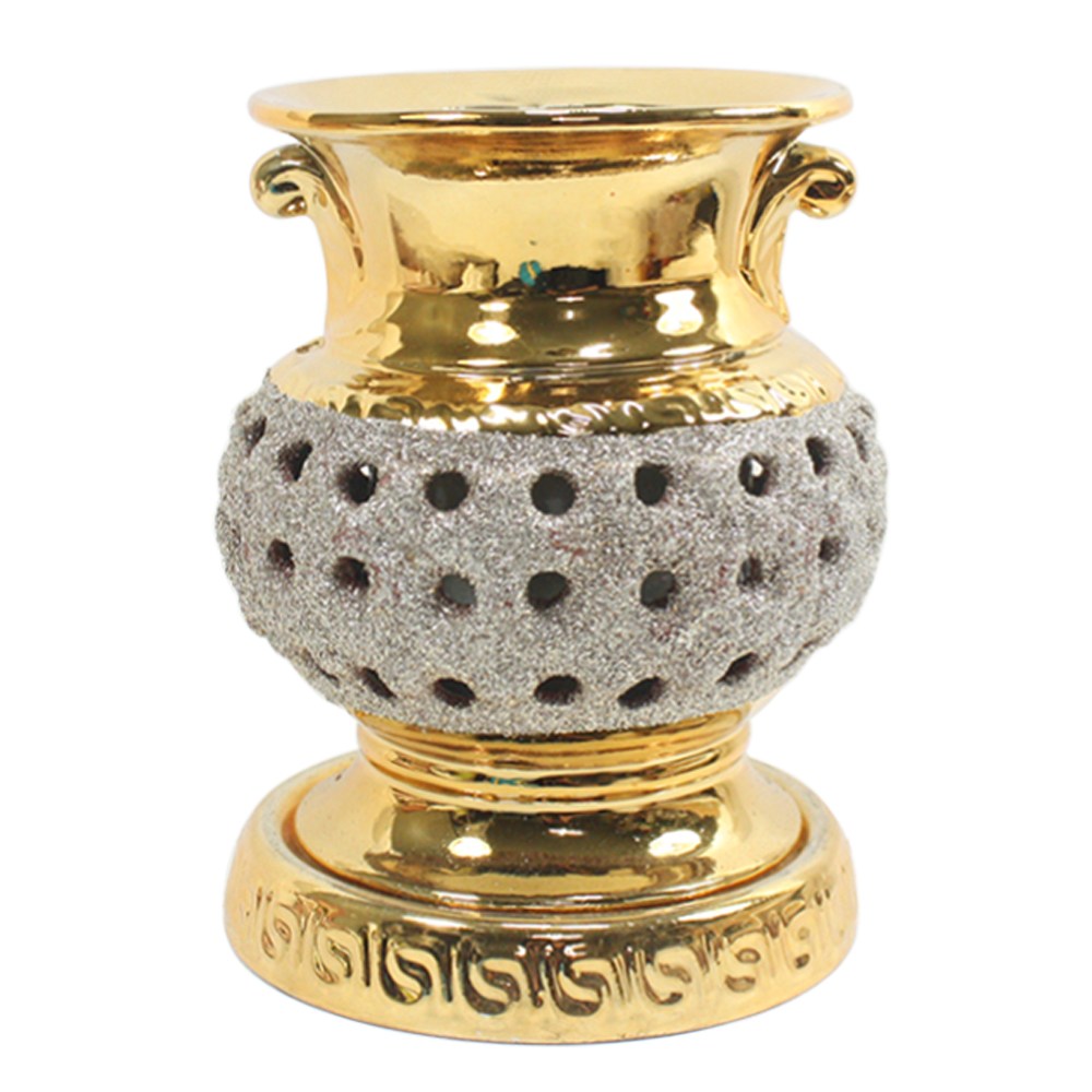 동양난화분 소형 - 난분 청자 금장 투각 화분 난화분 15,900원