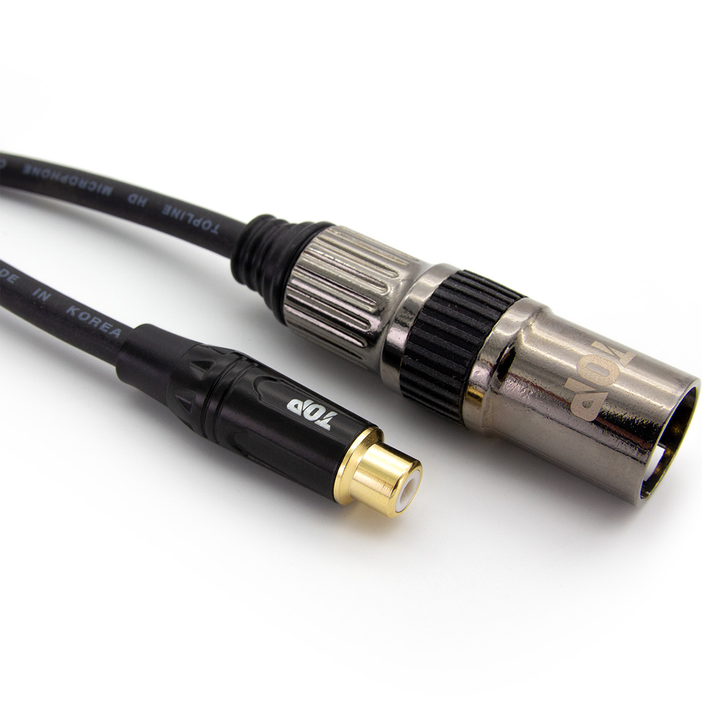 에이치디탑 국산 RCA 암 TO XLR 수 케이블 HT-TP557 50,930원