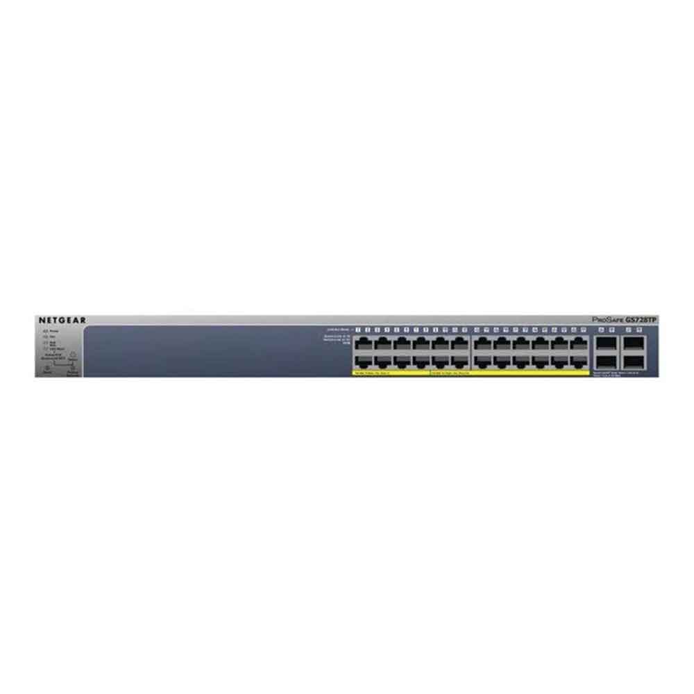 NETGEAR 넷기어 GS728TP 기가 24포트 4SFP+PoE 스위칭허브 192W 798,000원
