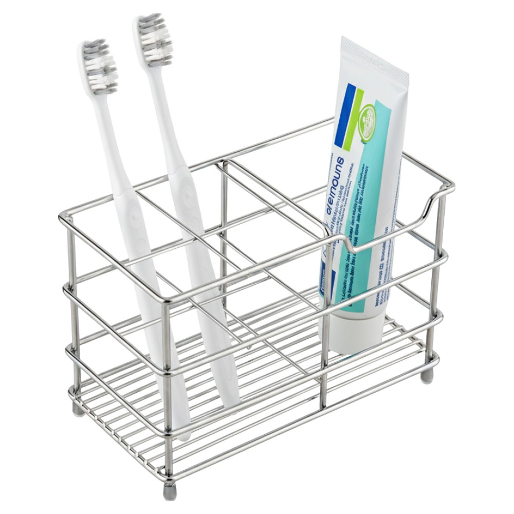 필굿리빙 304 스텐 칫솔거치대 대형, 1개, 실버 9,600원