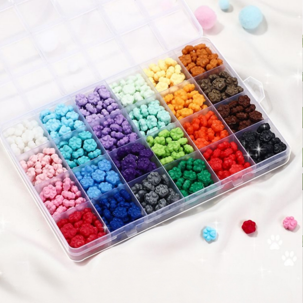 일상채움 고양이 발바닥 실링 왁스 비즈 24색, 1세트 9,900원