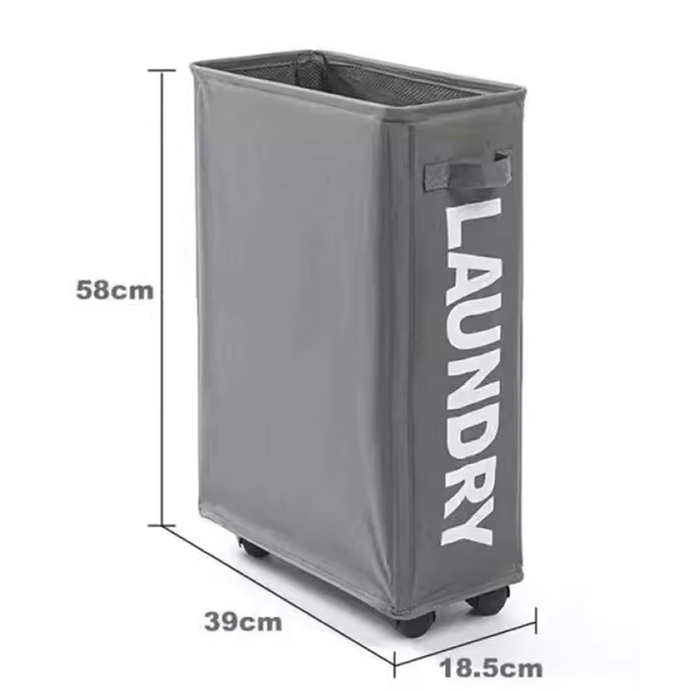 언에스온 접이 이동식 틈새 빨래 수납 공간활용 바구니 14,900원