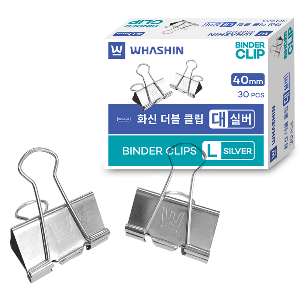 화신 더블클립 실버 6,250원