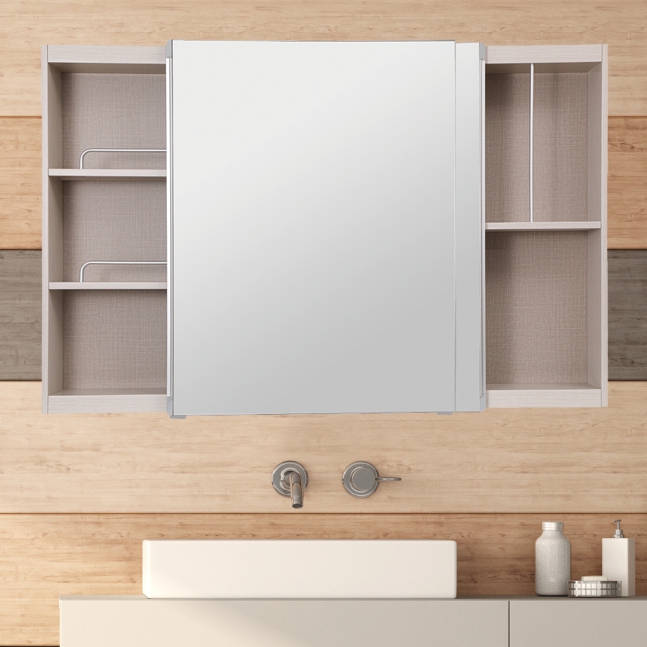 두진 일체형 댐퍼 슬라이드 욕실 수납장 DJ-1200D 방문설치 183,820원