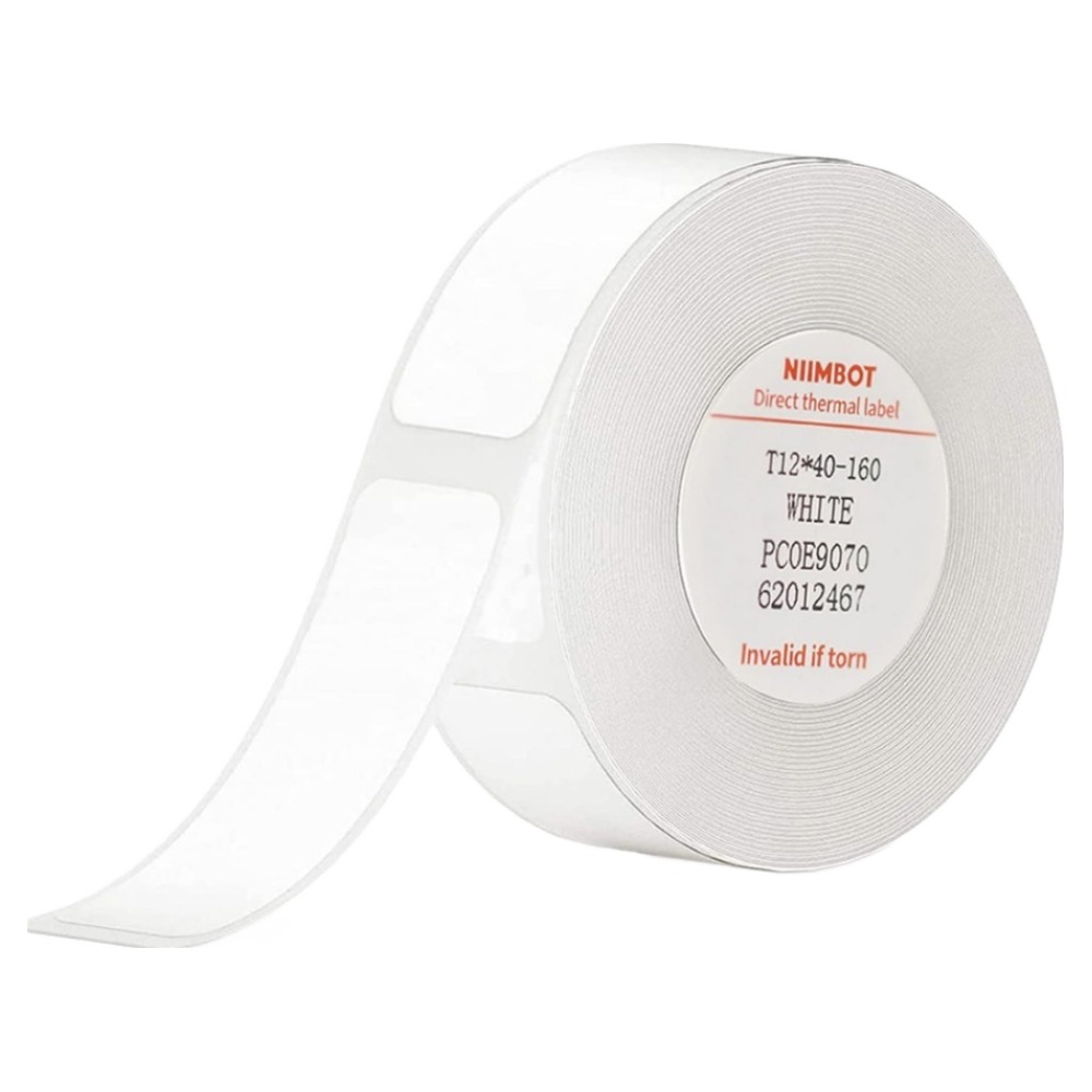 님봇 D11 / D110 / D101 라벨프린터용 라벨지 화이트 12 x 40 mm 8,400원