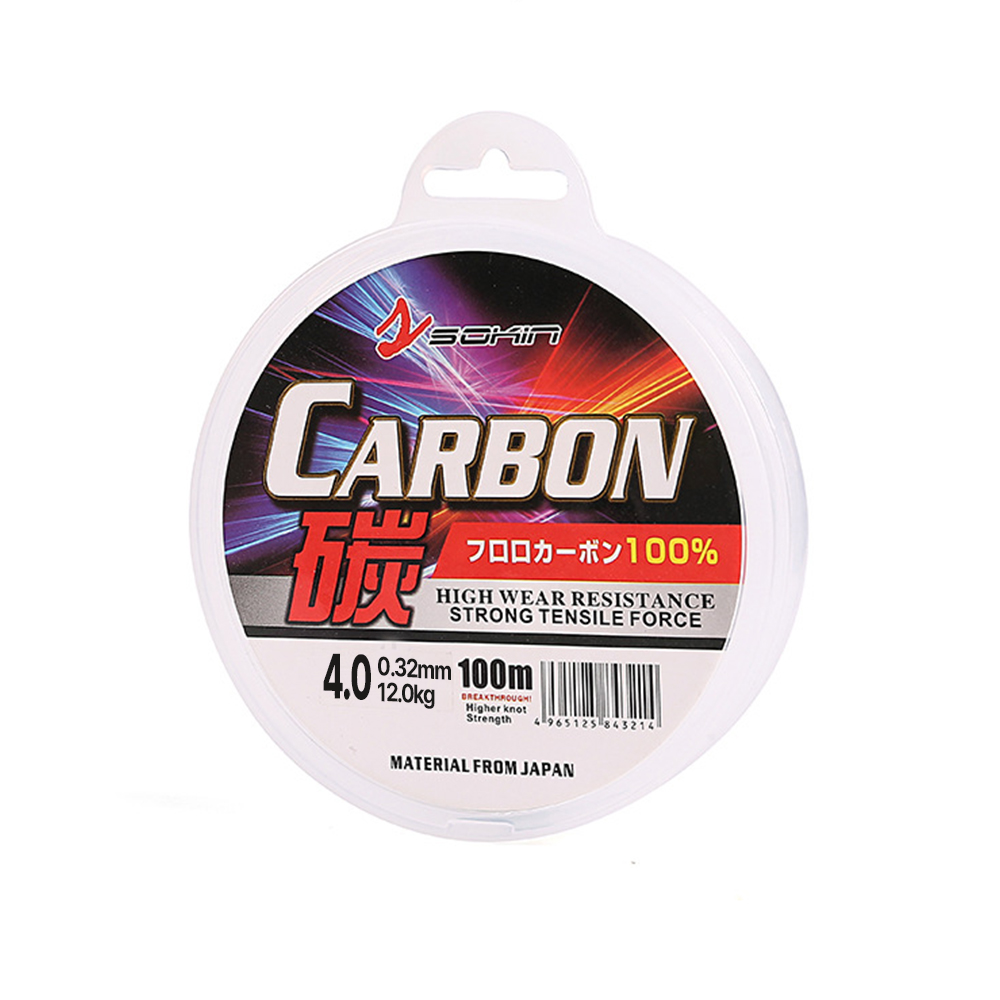 플로로카본 목줄 쇼크리더 낚싯줄 100m, 단일색상, 1개 18,990원