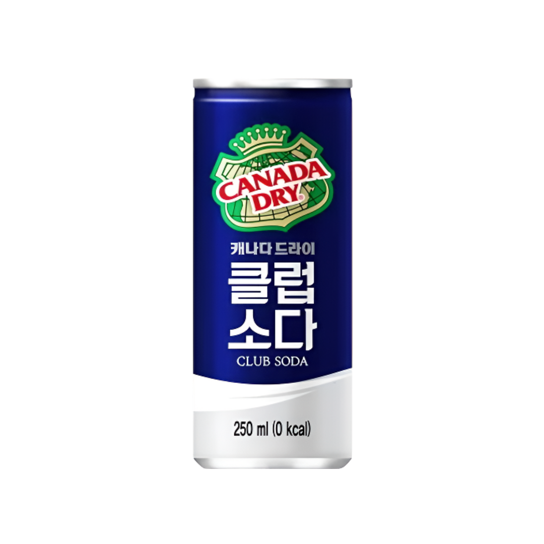 캐나다드라이 클럽소다 캔 250ml 12개세트 6,250원