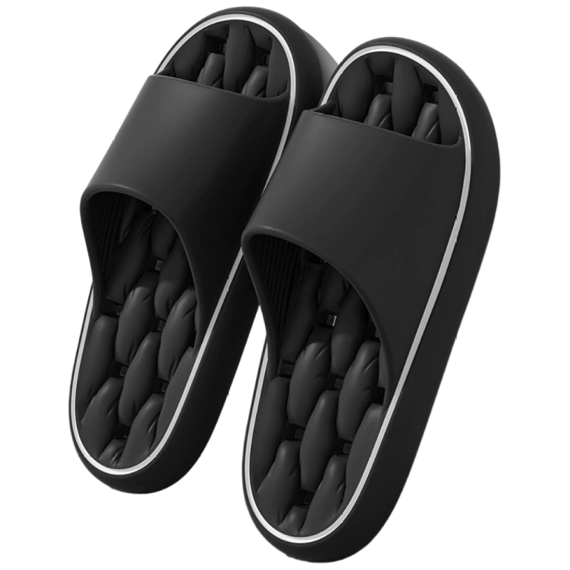 MIR WAY 미끄럼방지 논슬립 물빠짐 욕실 슬리퍼 욕실화, 블랙, 1개 5,900원