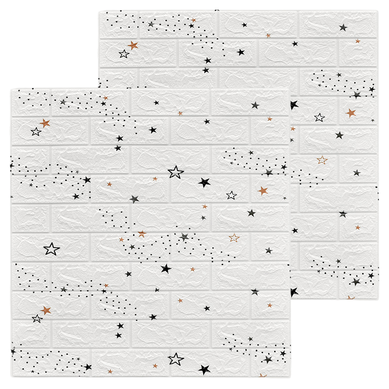 엑스터 3D 벽돌 스티커 셀프 인테리어 입체 폼 타일벽지 2p 8,200원