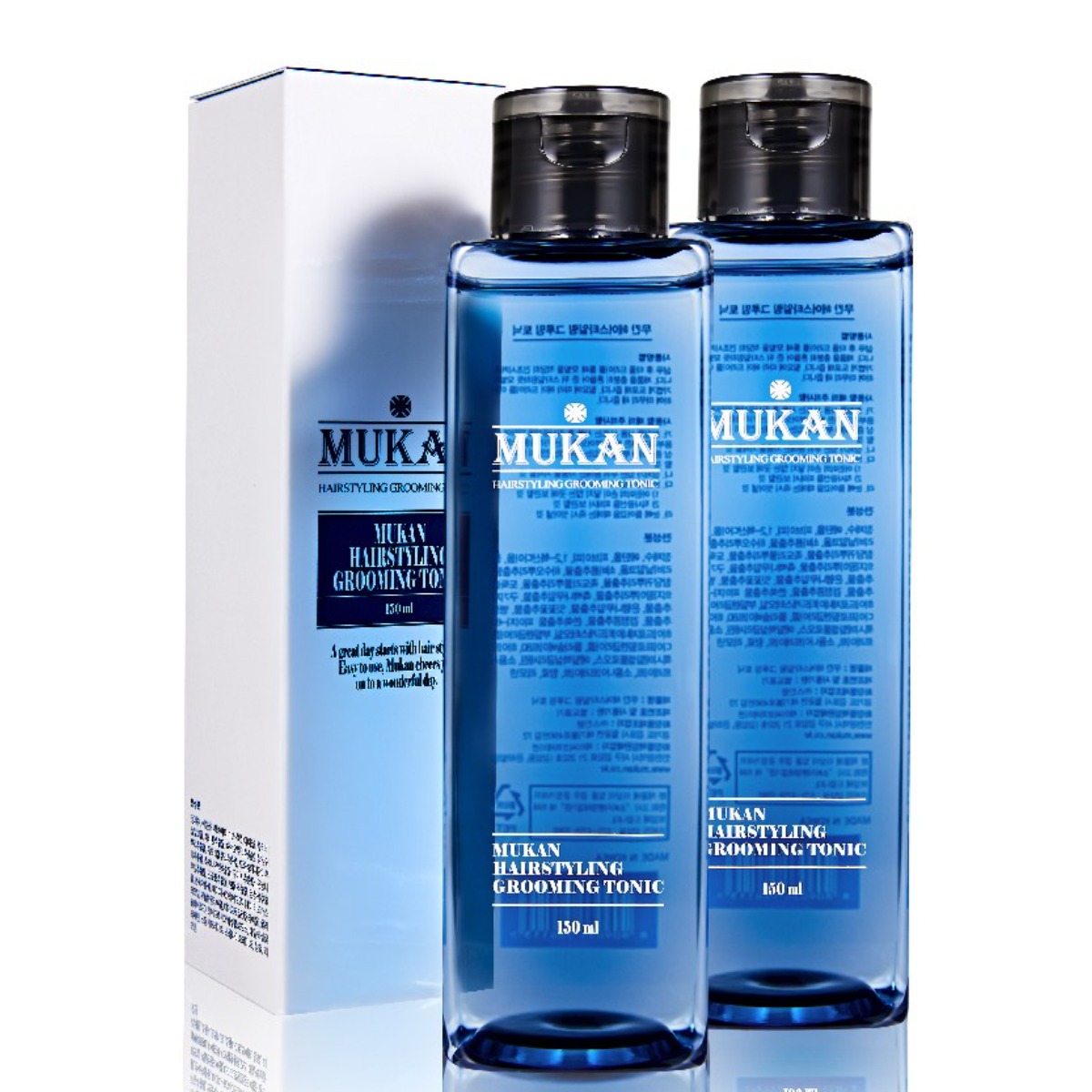 무칸 헤어스타일링 그루밍토닉 워터 물왁스 남여공용, 2개, 150ml 22,250원