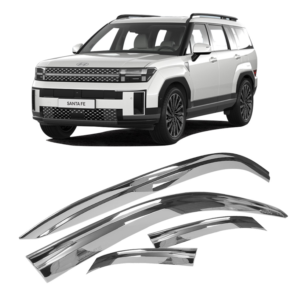 엑스핏 윈드레인 안깨지는 크롬 썬바이저 4p 싼타페 MX5 45,900원