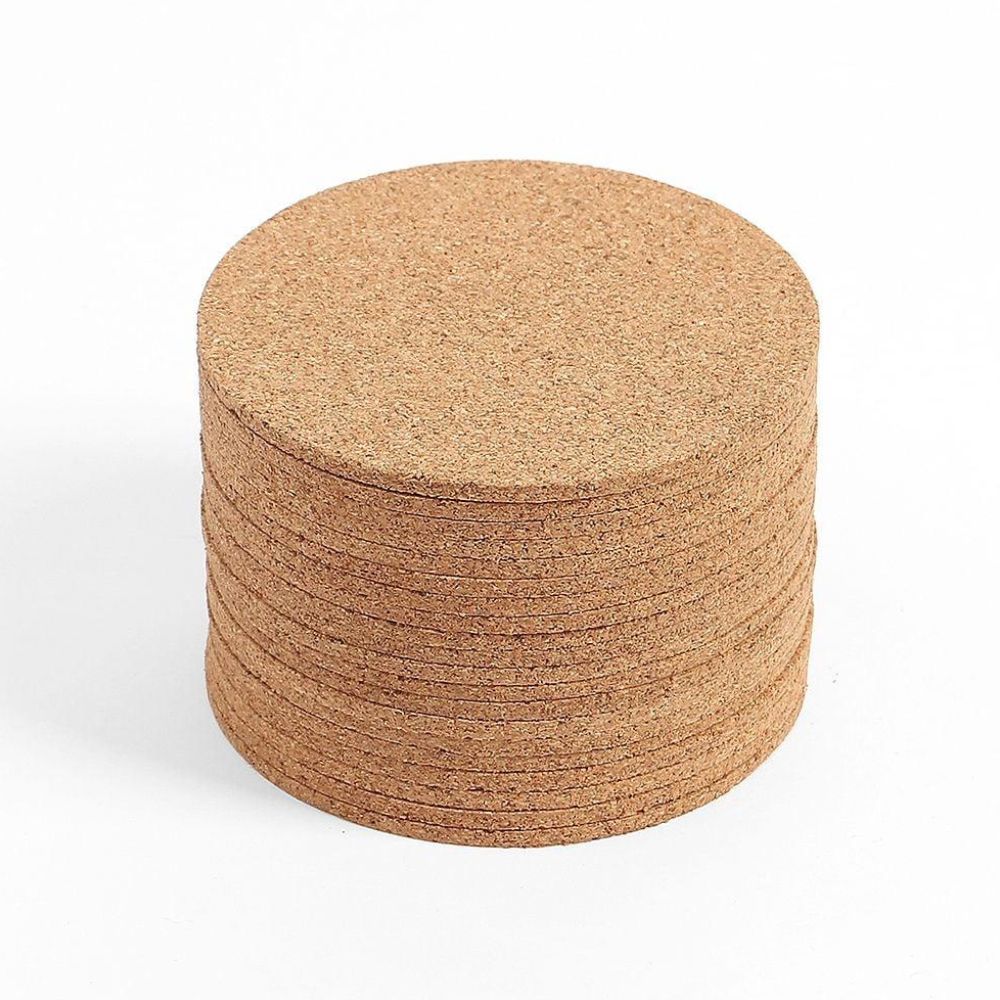 코르크 컵받침 코르크 원형 코스터 20p세트 18,510원