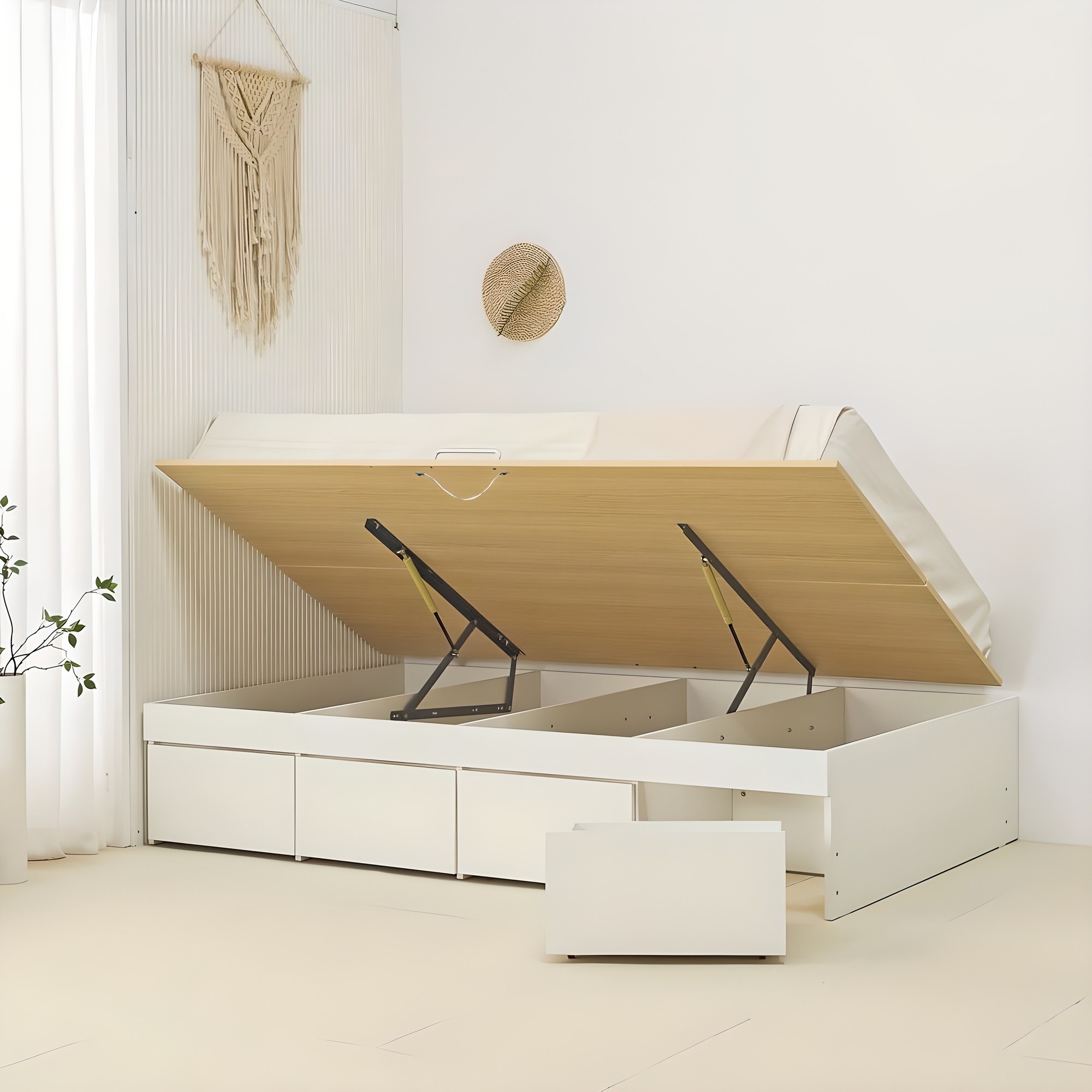 필스 리프트업 수납침대 서랍형 SS 400 E0등급 287,000원