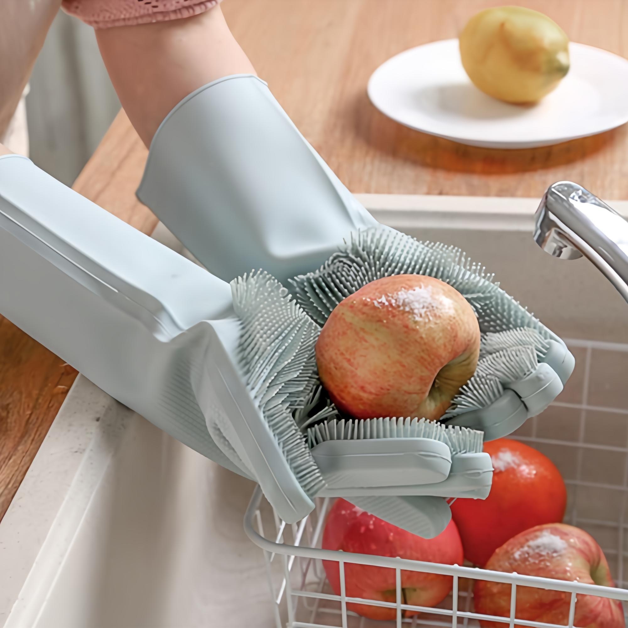 오브젝티브 내열실리콘 수세미 고무장갑 160g 고중량 7,990원