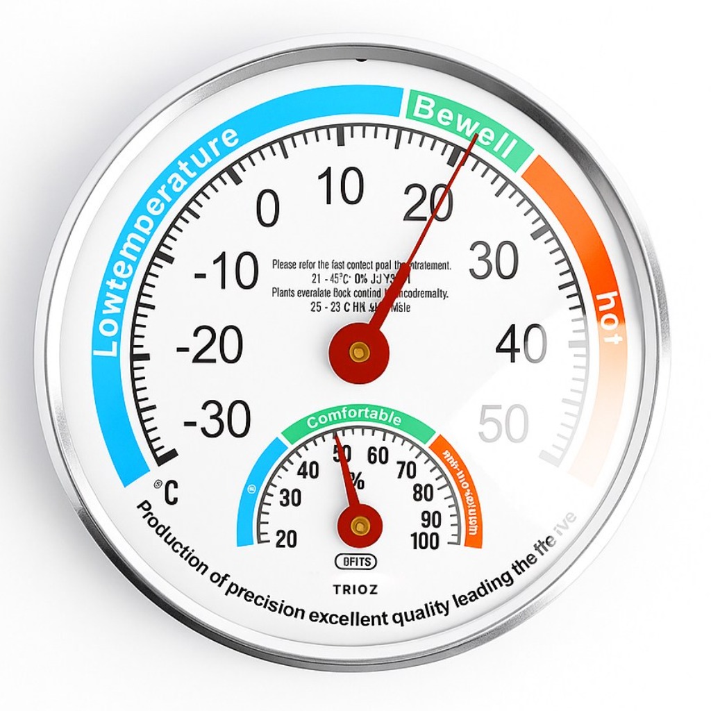 트리오즈 아날로그 온습도계, 1개, 혼합색상 4,600원
