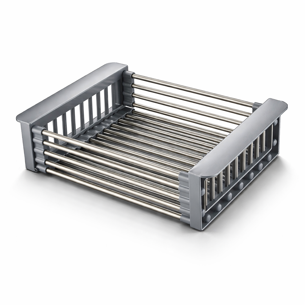 조절식 식기건조대 물빠짐 트레이 대형, 1개, 그레이, 1단 18,100원