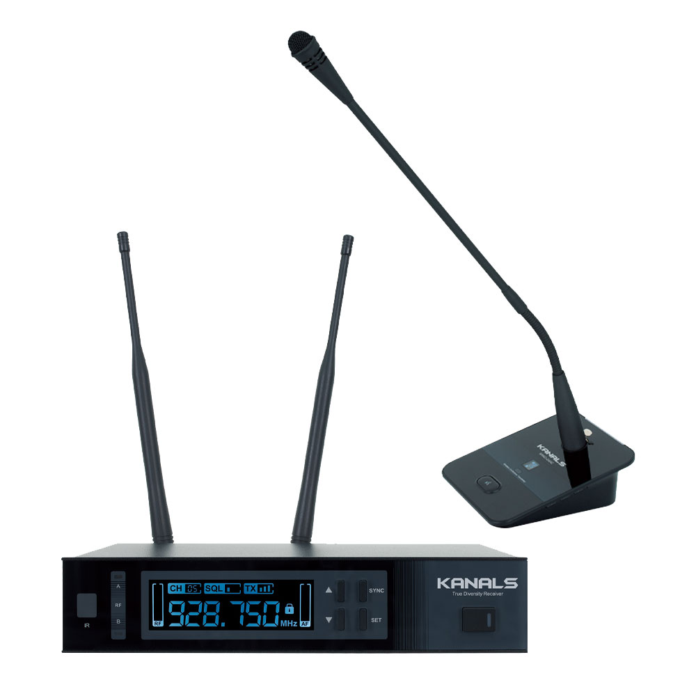 카날스 구즈넥 탁상용 1채널 무선마이크 MWG1500 회의 행사 교회 절 490,000원