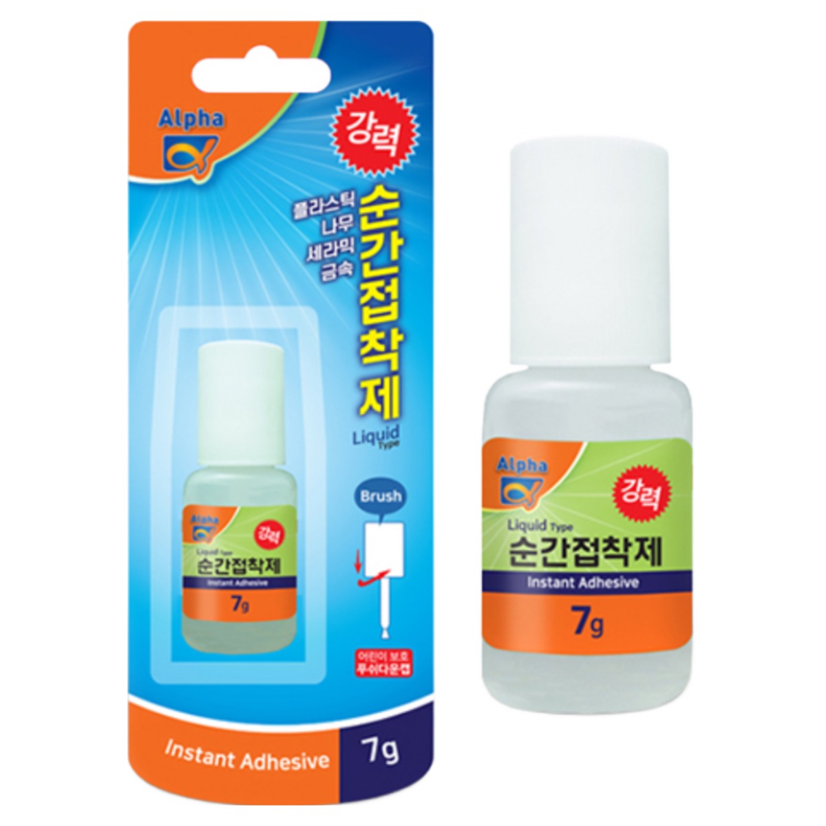 알파 강력 순간접착제 10g, 1개 2,000원