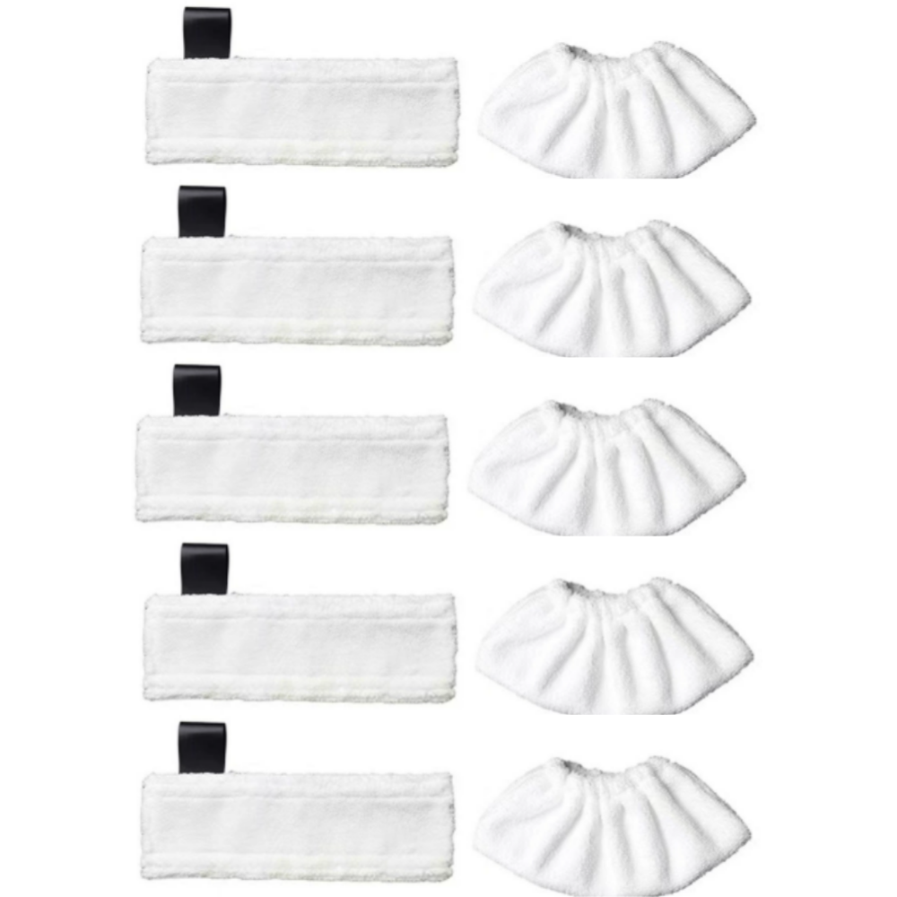 NMX 카처 스팀청소기 호환 극세사 패드 걸레 SC2 SC3 SC4 SC5 EasyFix 전용 교체용 청소포, 10개, 커버용+바닥용 패드 20,900원