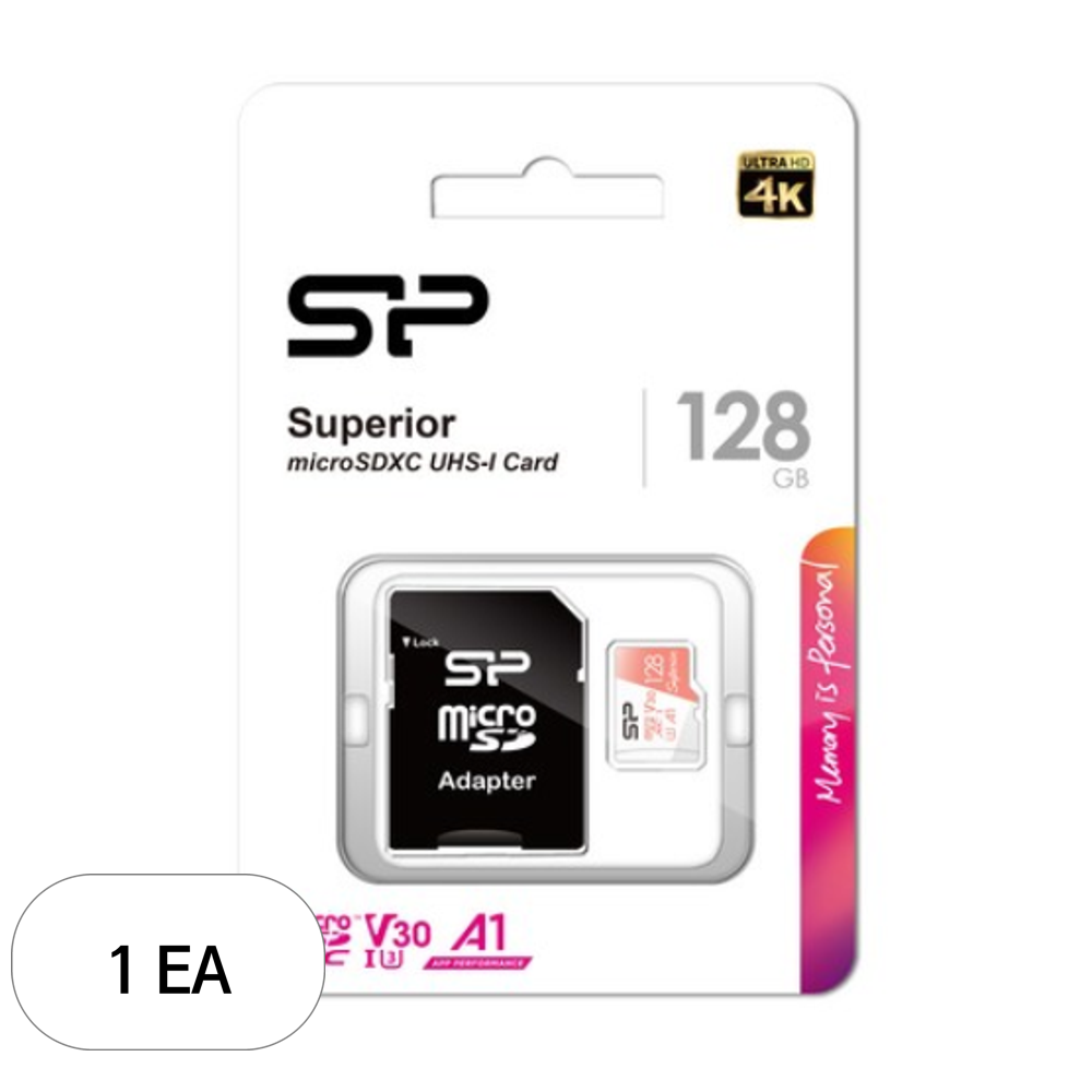 실리콘파워 micro SDXC Class10 Superior UHS-I 4K U3 A1 V30 36,160원