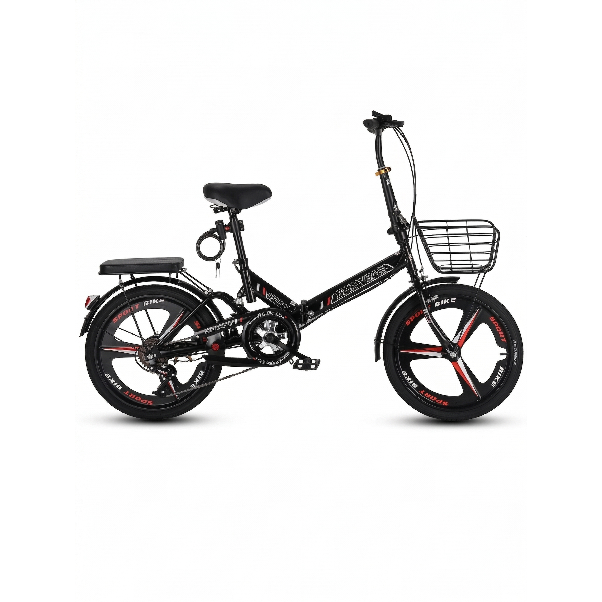 HEMUS 가벼운 미니벨로 접이식자전거 휴대용 출퇴근 폴딩 접는 미니 자전거 성인용 여성용, 1개, 115cm, HM화이트(스포크휠) 165,300원