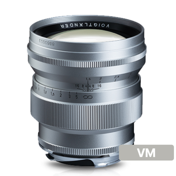 [정품등록시 5만 포인트 3년 보증] 보이그랜더 NOKTON Vintage Line 75mm F1.5 Aspherical VM 마운트 (라이카 M 호환) Silver, VM마운트(실버) 1,188,000원