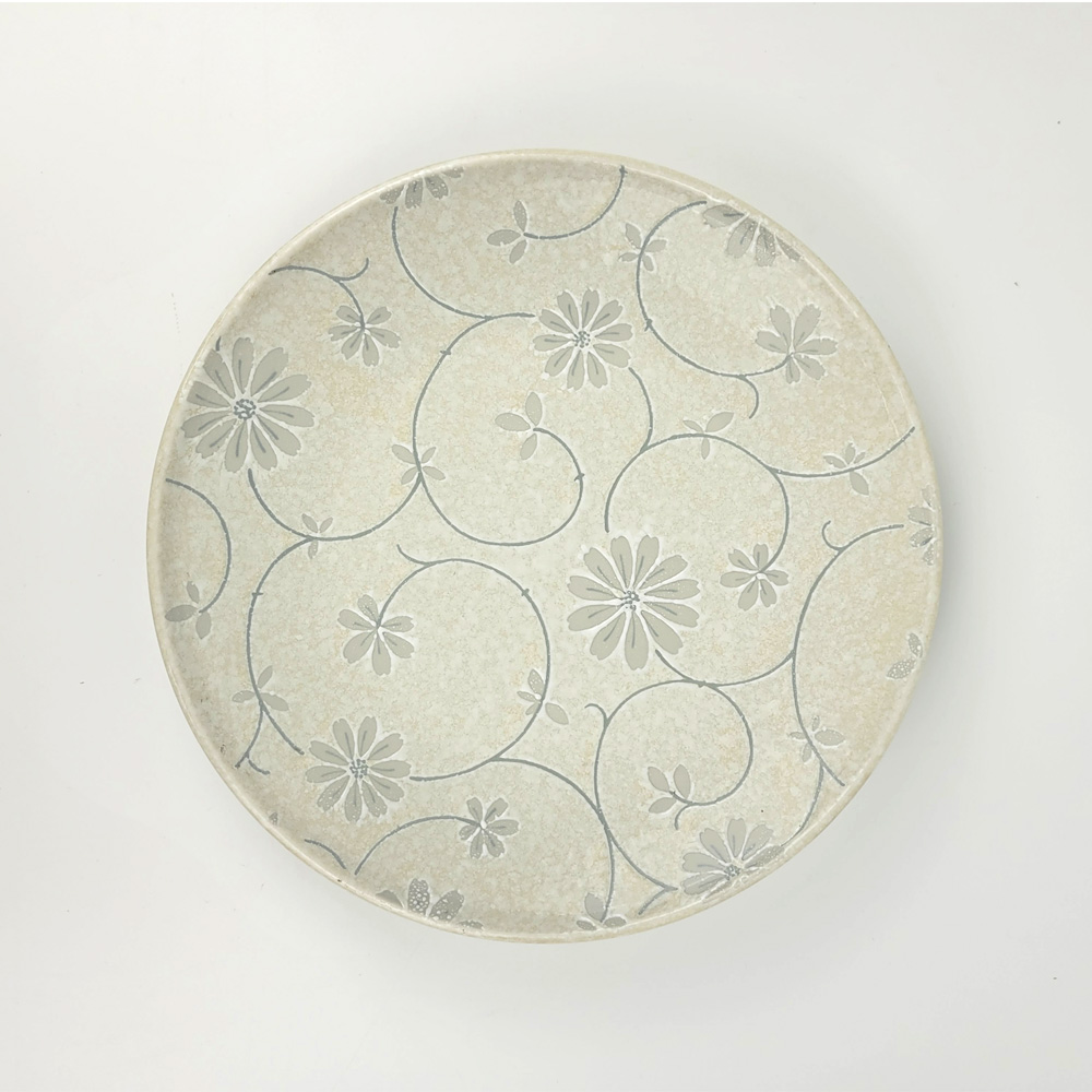 이찌하라 원형 쿠프 당초꽃 일본 접시 시리즈, 1개 13,550원