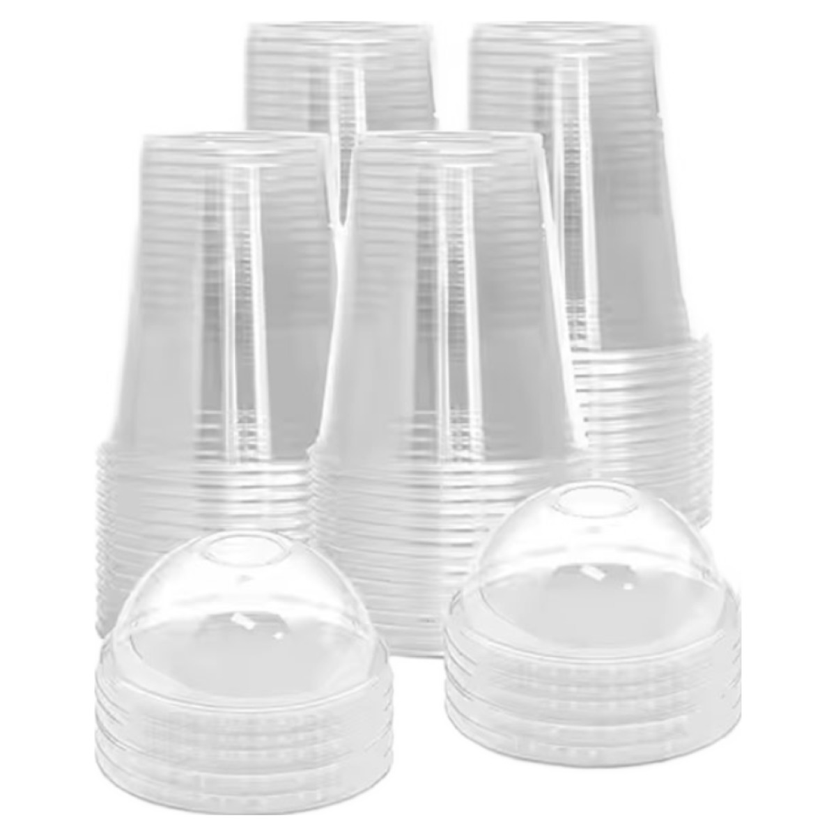 엠엔피 일회용 테이크아웃 아이스컵 16온스 돔타공뚜껑 세트구성, 1세트, 500ml, 200개 29,000원