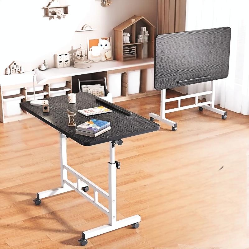 Anystar 이동식 접이식 테이블 높이 조절 소파, 침대 사이드테이블, 블랙 29,800원