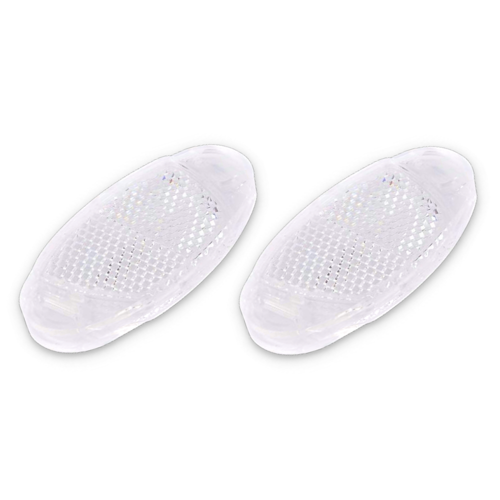 이음모음 자전거 바퀴 반사판, 2개입, 화이트 7,900원