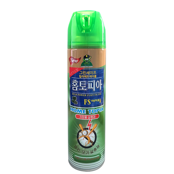 산도깨비 홈토피아 모기 파리 에어로솔 피톤치드향 400mL x 1개, 1세트, 400ml 2,590원