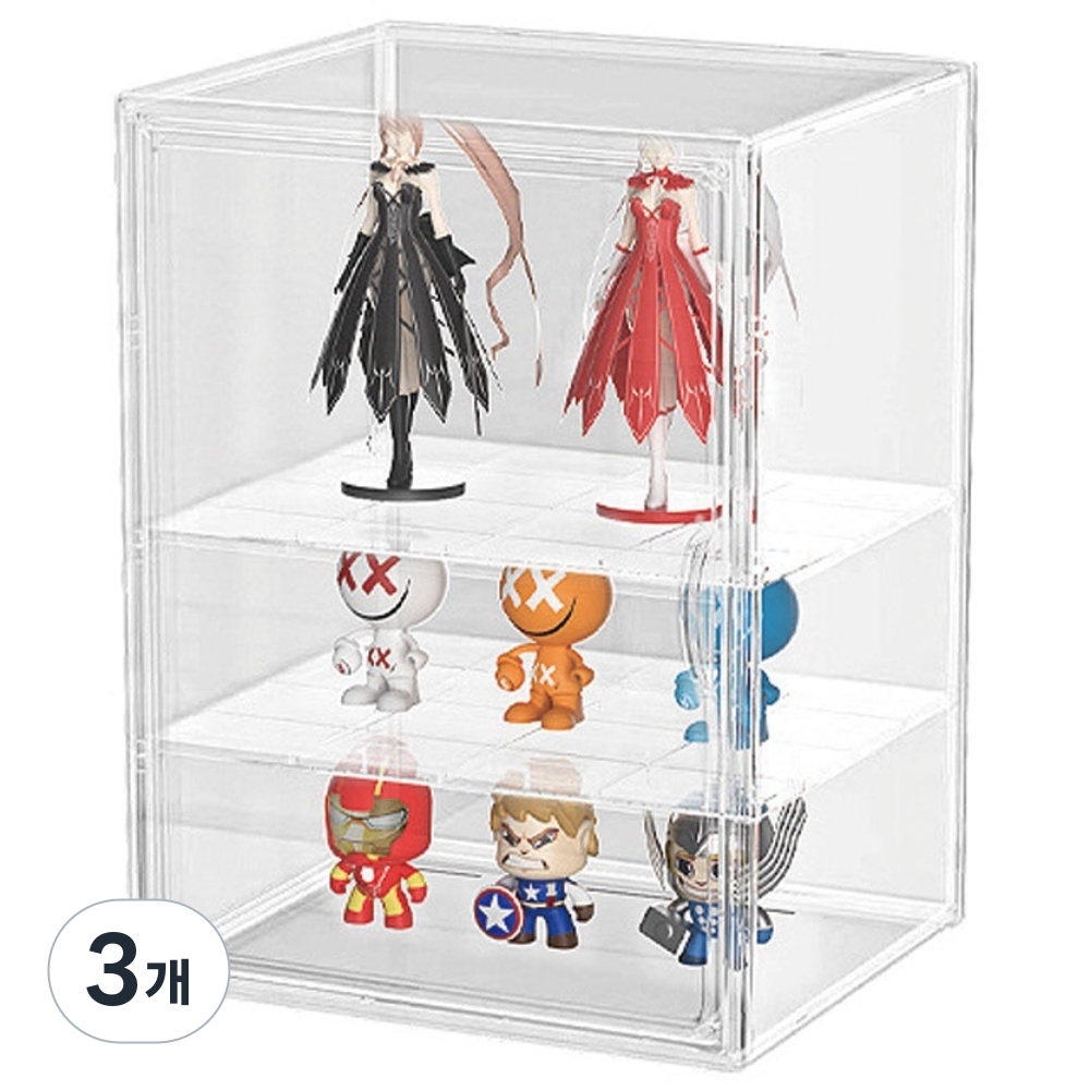 HK.sell 초대형 하이버전 아크릴 진열 박스 칸막이 2개 세트, 3개 60,800원