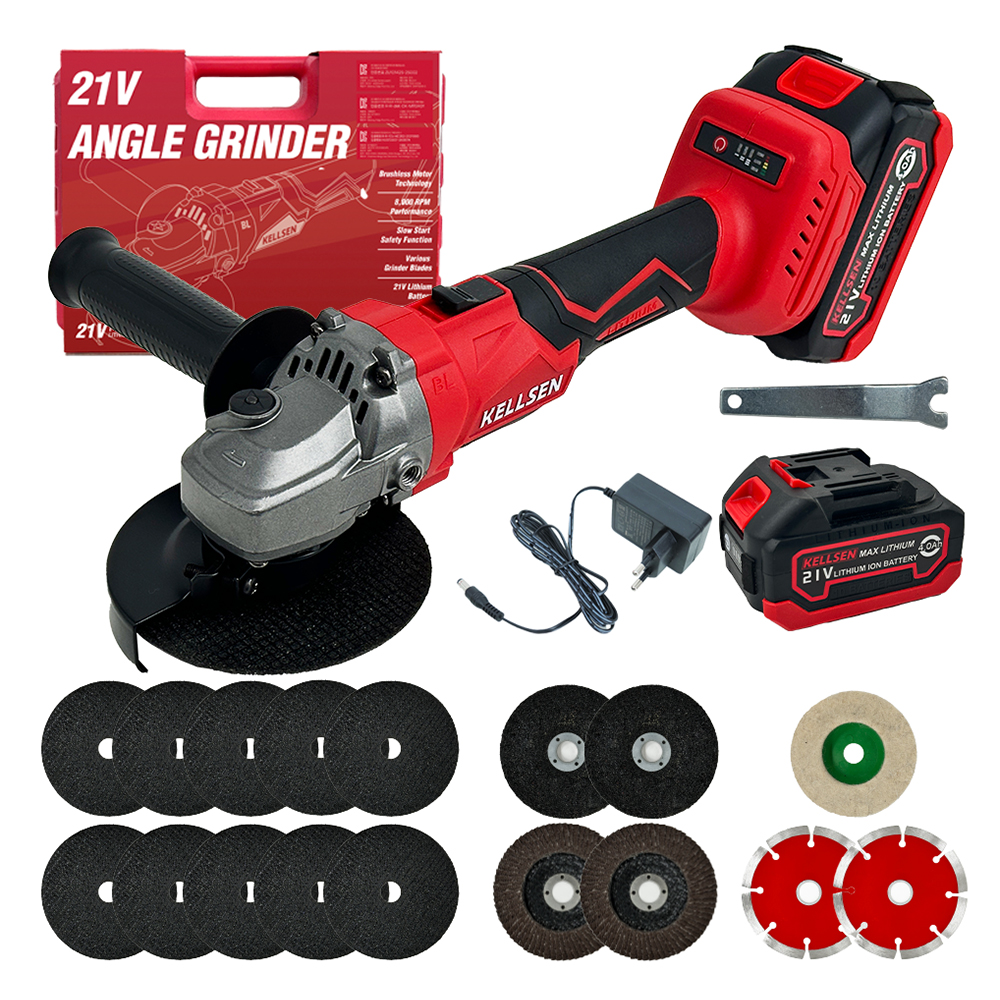 디케이켈슨 켈슨 21V 그라인더 DK-MTGR01 본품 + 배터리1개 세트, 1개 119,000원