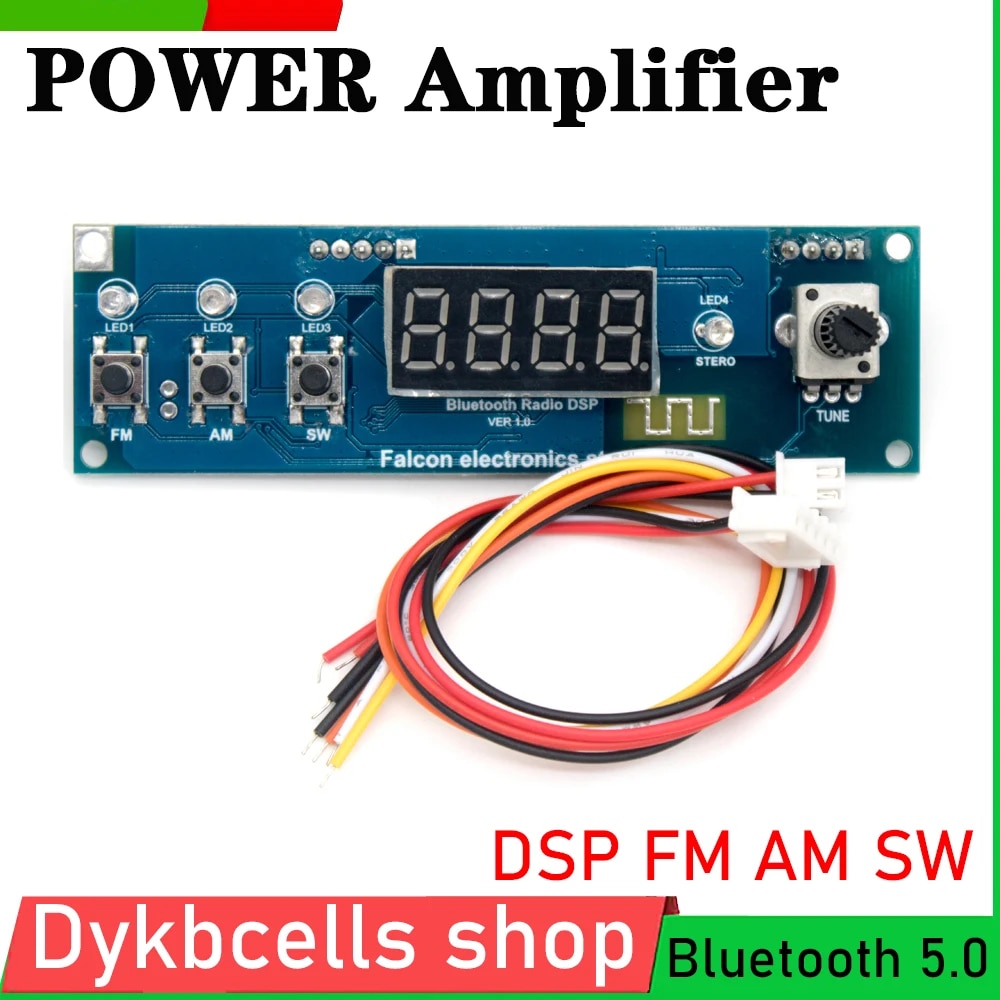 FM AM SW DSP PLL 수신기 모듈 라디오, 단파 풀 밴드 디코더, 오디오 파워 앰프, 스테레오 블루투스 5.0 33,900원