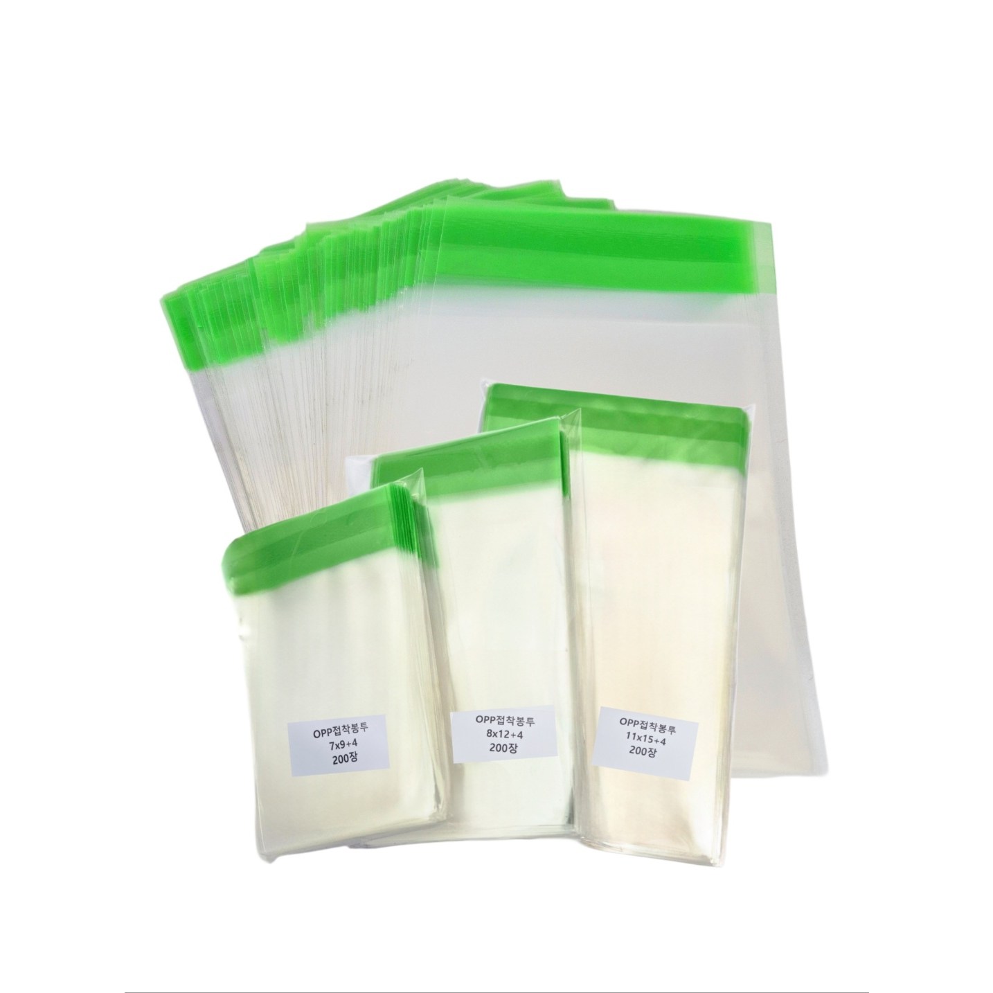 태양포장 국산 OPP 투명 접착봉투, 의류 쿠키 빵 포장 14,090원