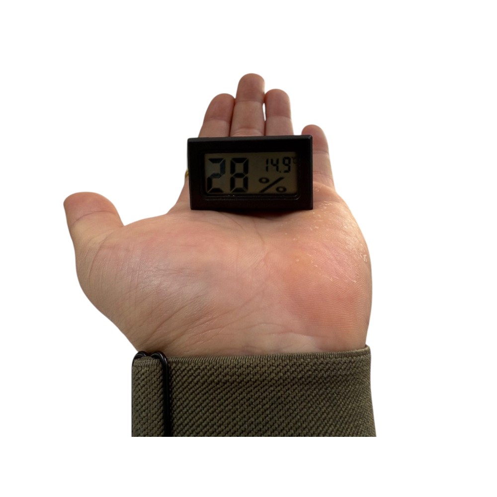 알찬마켓 무선 미니 온습도계 데스크테리어 파충류 사육심플 디지털 온습도계 7,000원